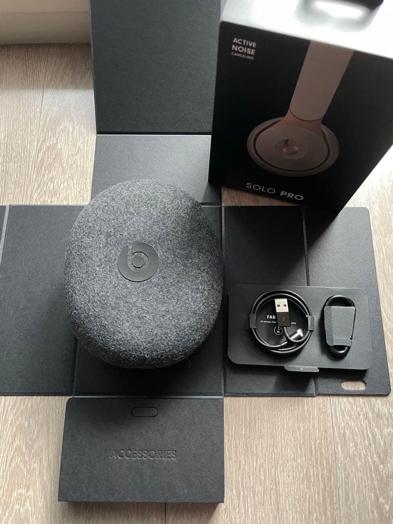 ⭐︎美品⭐︎ Beats Solo Pro グレー ワイヤレスヘッドホン