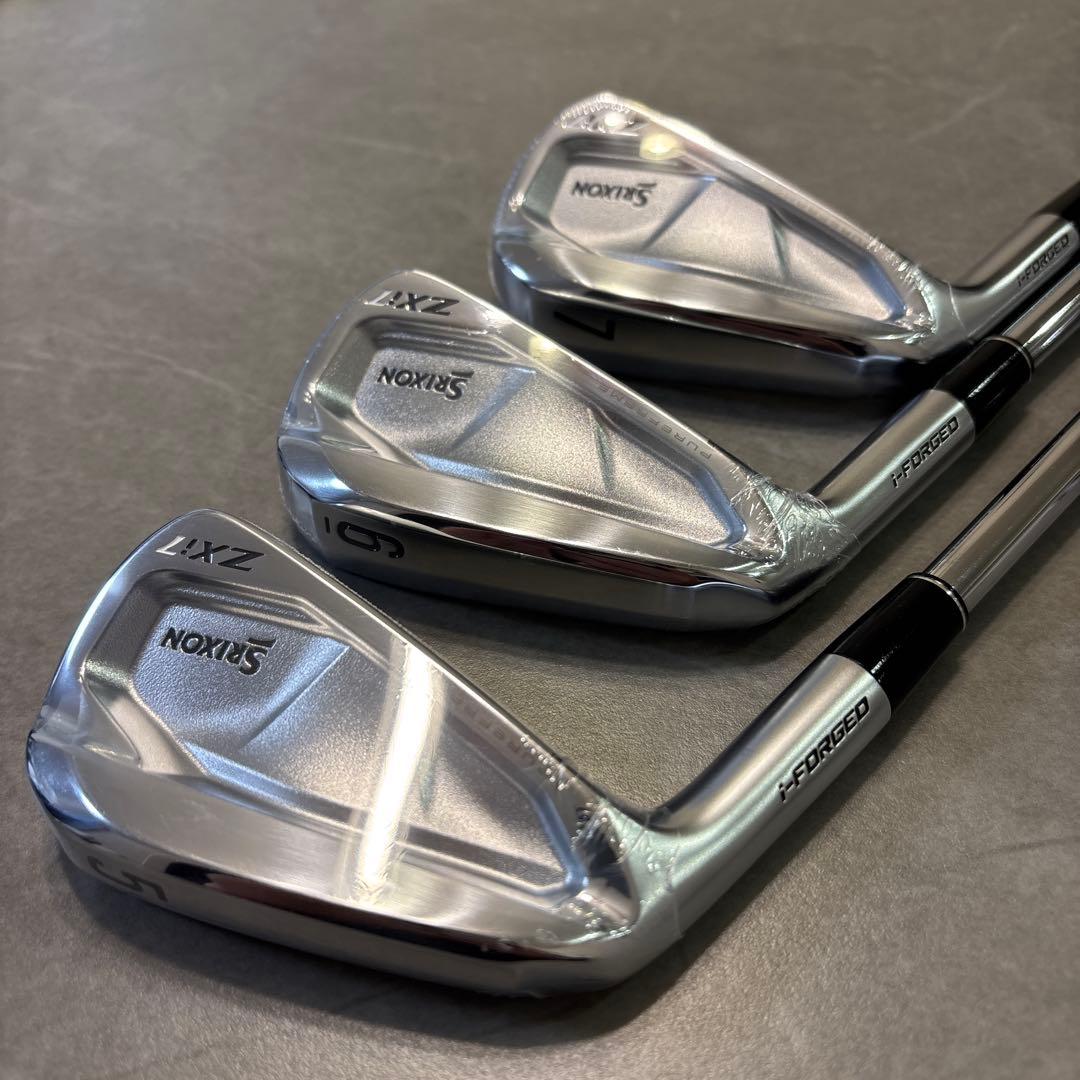 【超美品】スリクソン ZXi7 5-pw DG S200 左用 5本未使用