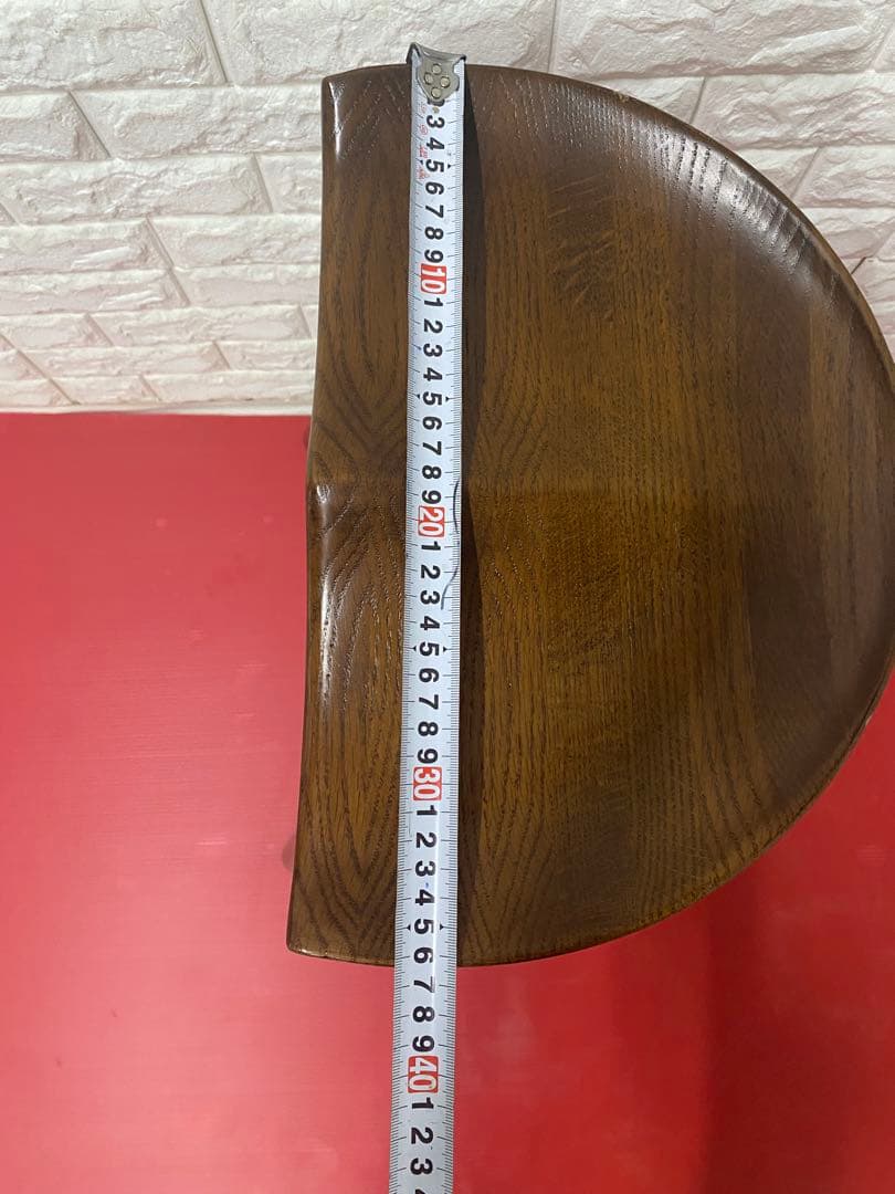 カウンターチェア ハイスツールオーク 天 然木おしゃれ木製鞍型スツールチェア