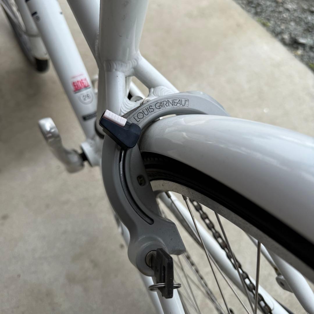 通勤通学用自転車 ￼ルイガノ カゴ付き 定価6.2万円 身長145-165cm