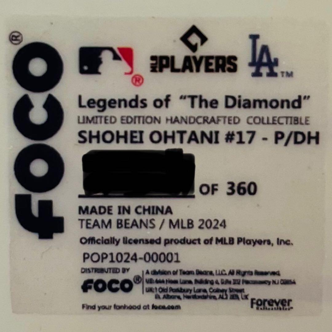 【大谷翔平/ハードヒッター/ボブルヘッド】ドジャース/ホーム/360個