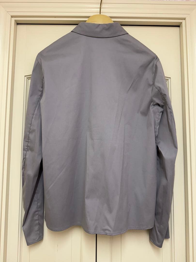 美品　ヴィンテージ　PRADA シャツ　グレーパープル