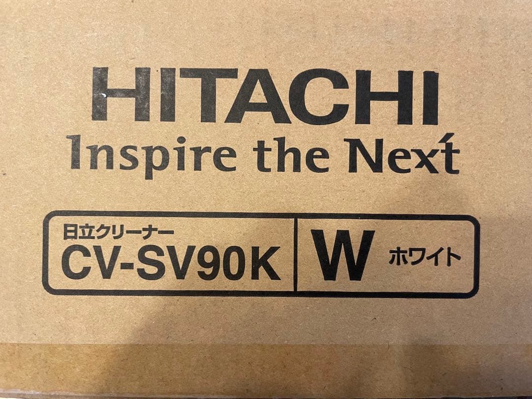【1/11最終値下げ】日立 パワかるサイクロン ホワイト CV-SV90K-W