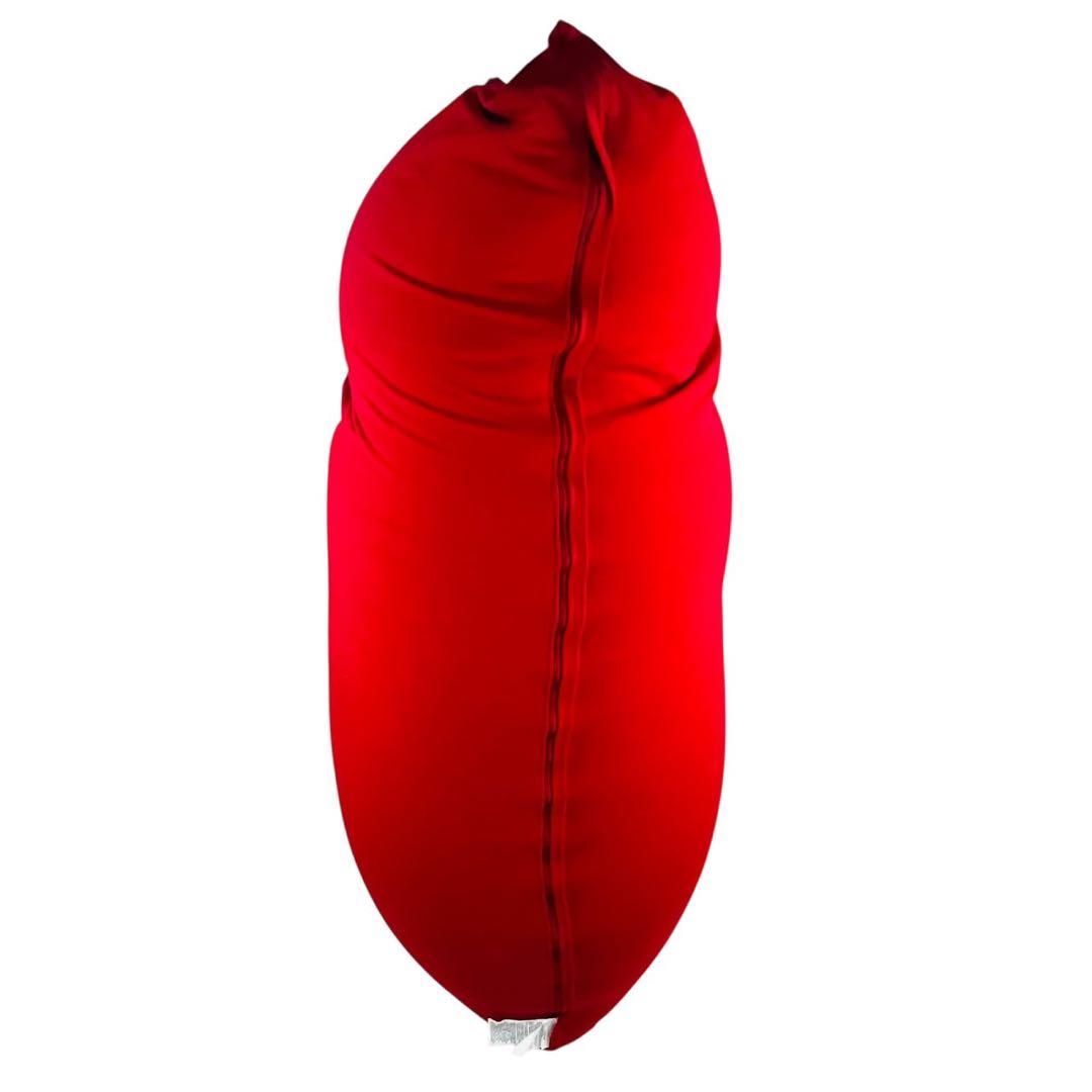 【良品】 yogibo MAX ヨギボー マックス レッド ビーズクッション