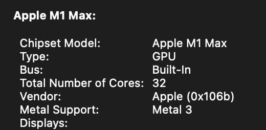 Mac Studio M1 Max (各オプションアップグレード済)
