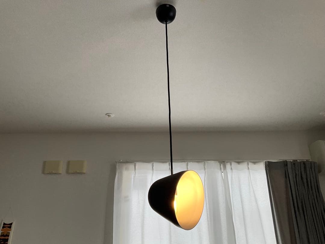 NYTA ニュイタ ヤマギワ TILT ペンダント ライト ランプ 照明 黒 1