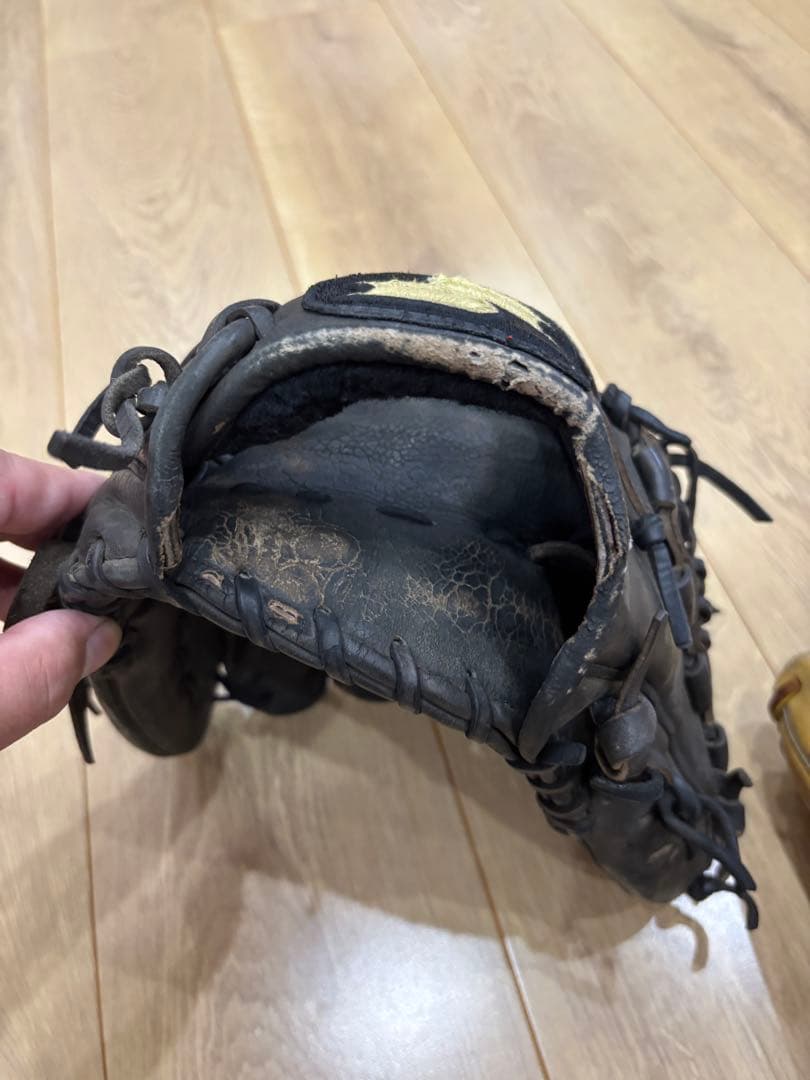 ミズノプロイチローモデル硬式グローブ！SSK硬式オーダーグローブ！２つセット売り