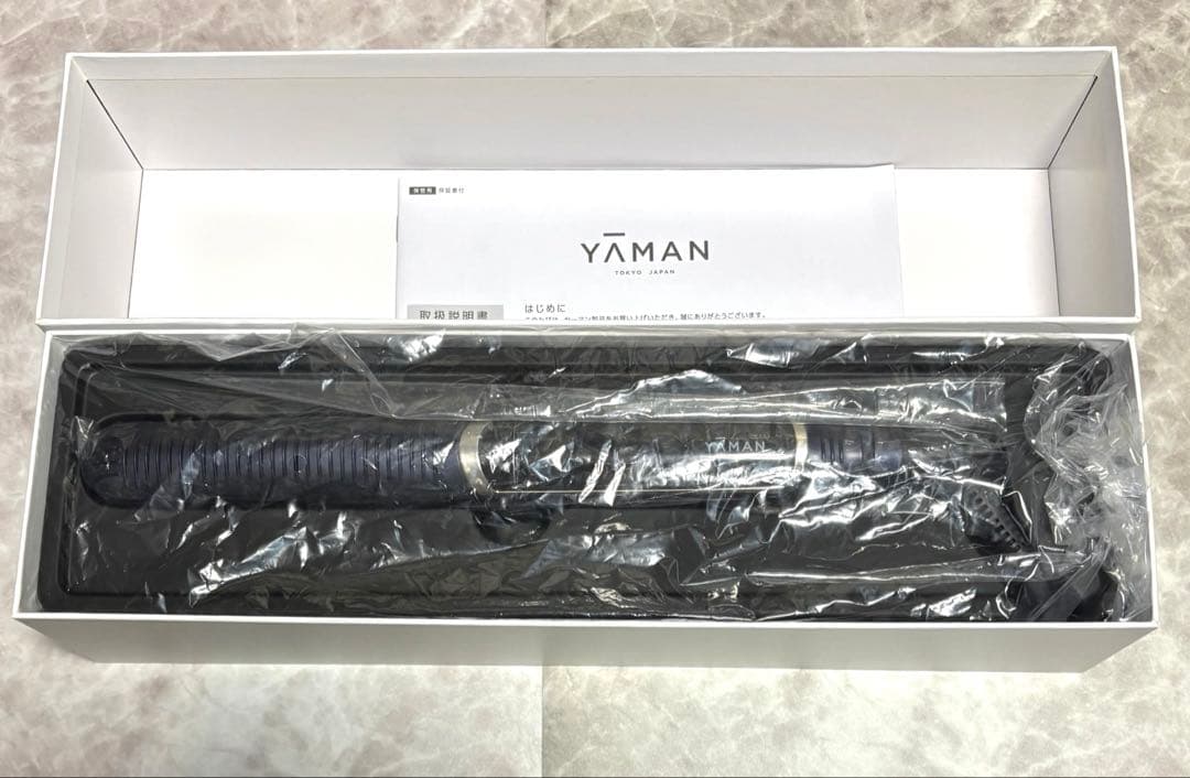 ヤーマン スムースアイロンフォトイオン ネイビー YJHB0L ヘアアイロン