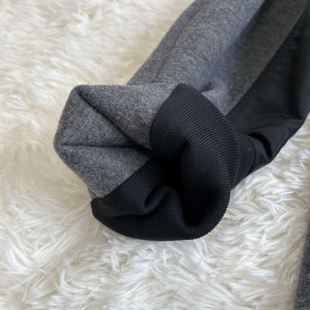 定価5.9万 シーレットフロムアラアラ ニットドッキングコート ブルゾン