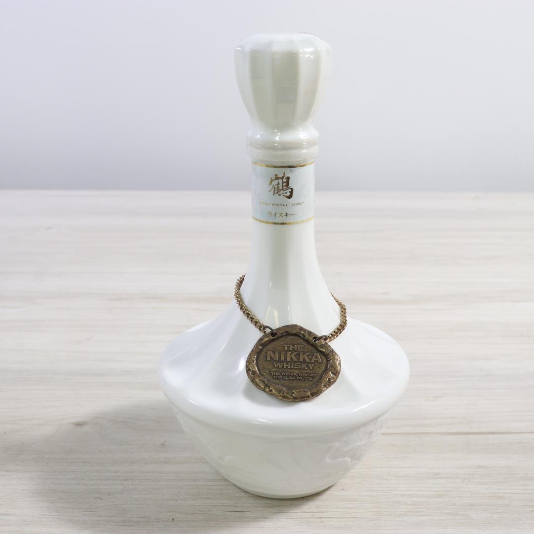◆未開栓 NIKKA WHISKY 鶴 TSURU 陶器ボトル