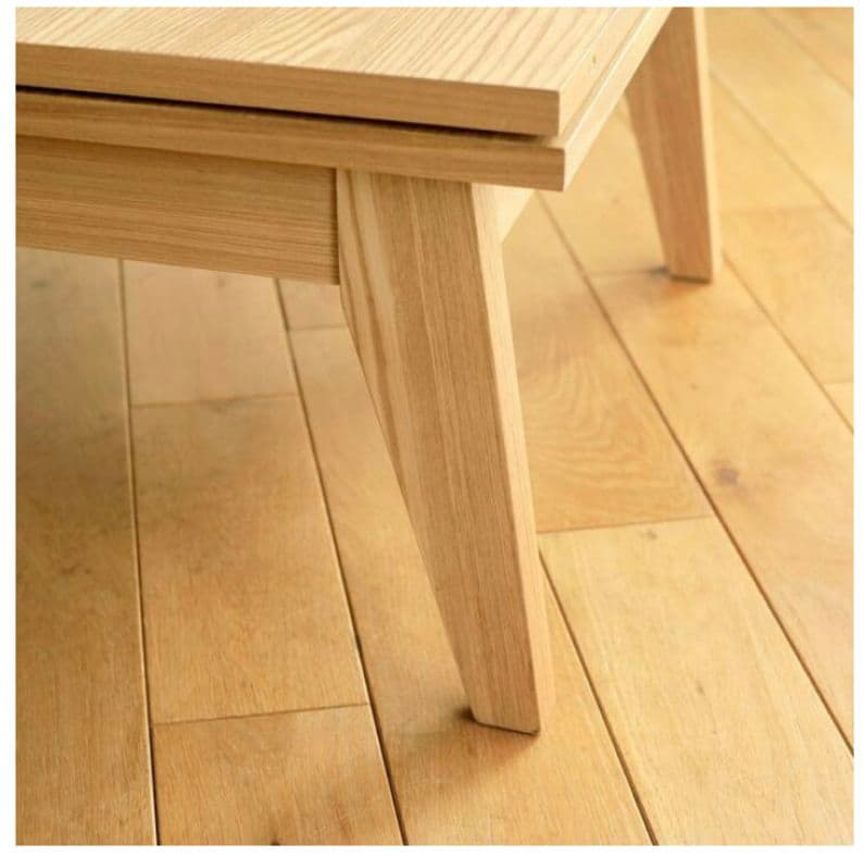 ReCENOインテリア　ナチュラルウッド ローテーブル