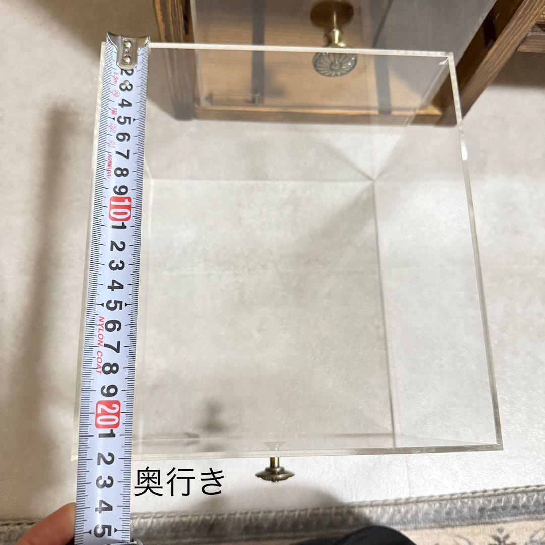アクリルボックス ディスプレイ棚 オーダーメイド品 飾り棚