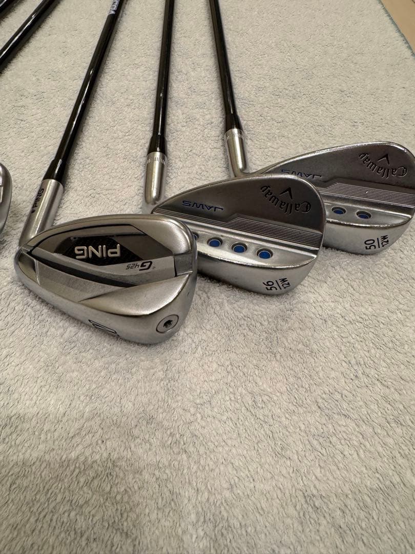 Ping GLe2 シャフト硬さR1クラブセットand JAWSウェッジ