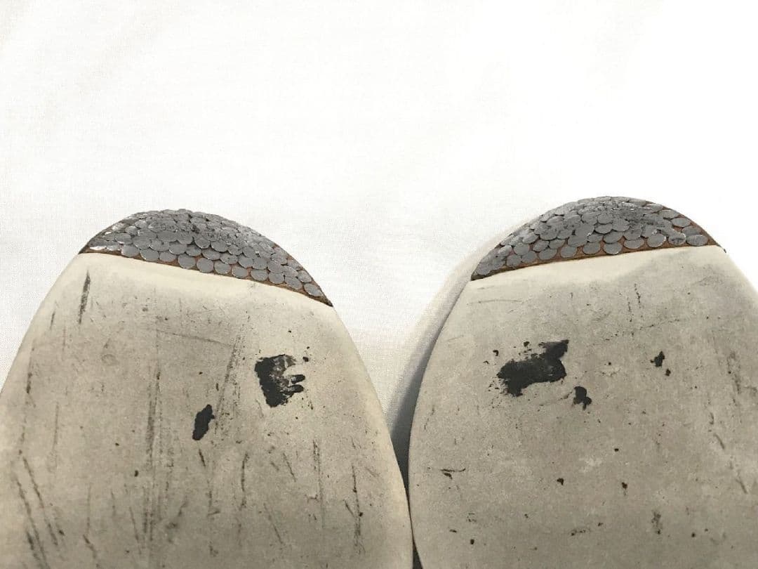 ブレリアbuleria フラメンコシューズ パンプス37ハーフ 23.5cm黒系