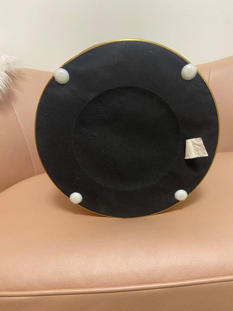 【KARE】ピンクベルベットスツール ゴールド脚