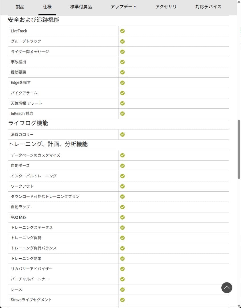 新品同様 付属品未使用 Edge 830セット ※充電端子カバーの外れあり