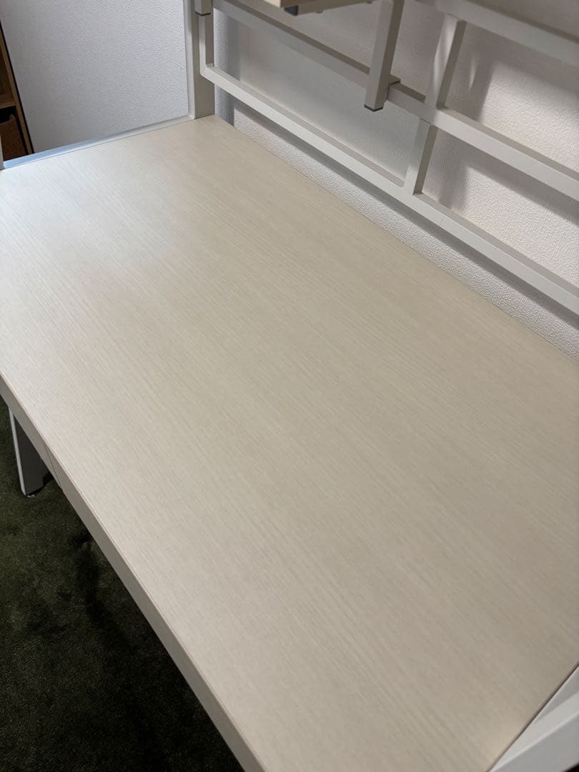 【美品】ニトリ　省スペースデスク 引出し付き