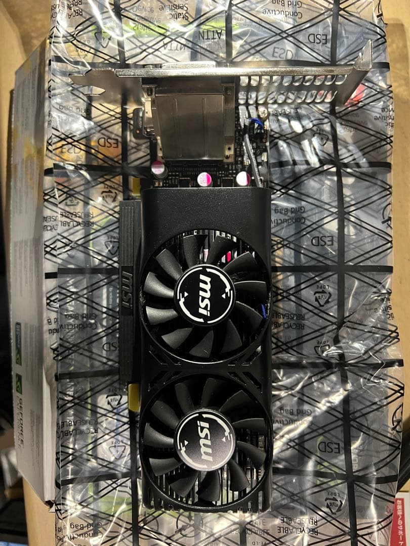 MSI GeForce GTX 1050Ti グラフィックボード