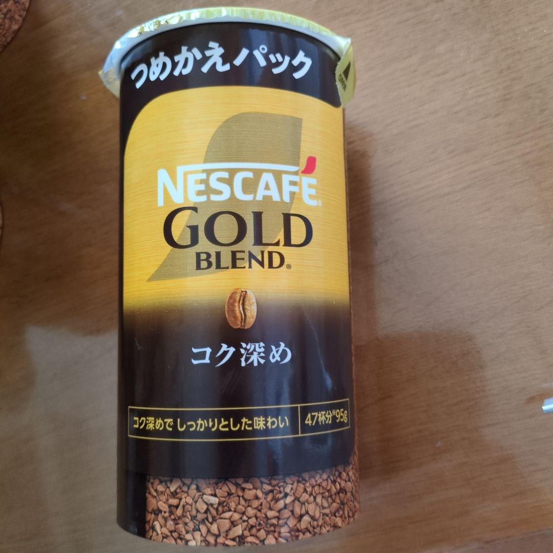 NESCAFE GOLD BLEND　コク深め　 つめかえパック 95ｇ×12個