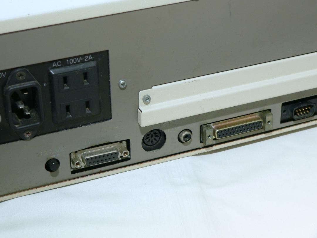 h*2様 NEC PC-8801FR 本体 フルメンテナンス FDD OK 動作