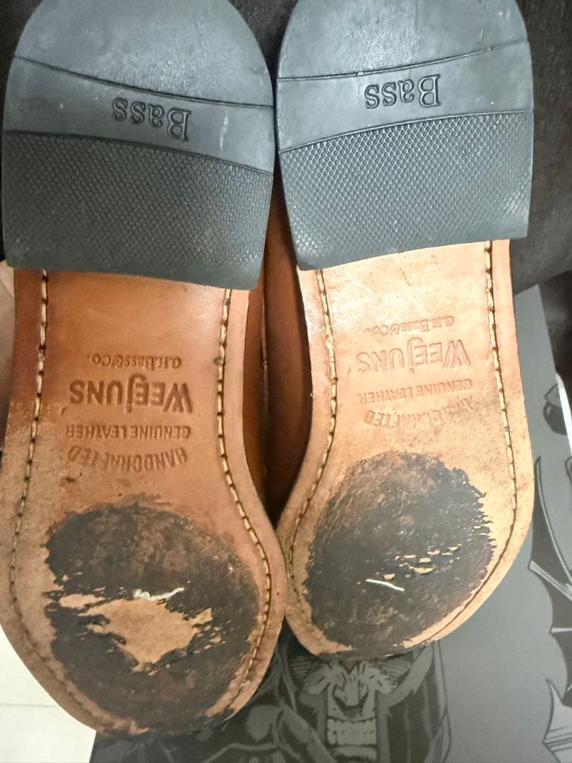 ghbass ローファー 28.5 ブラウン