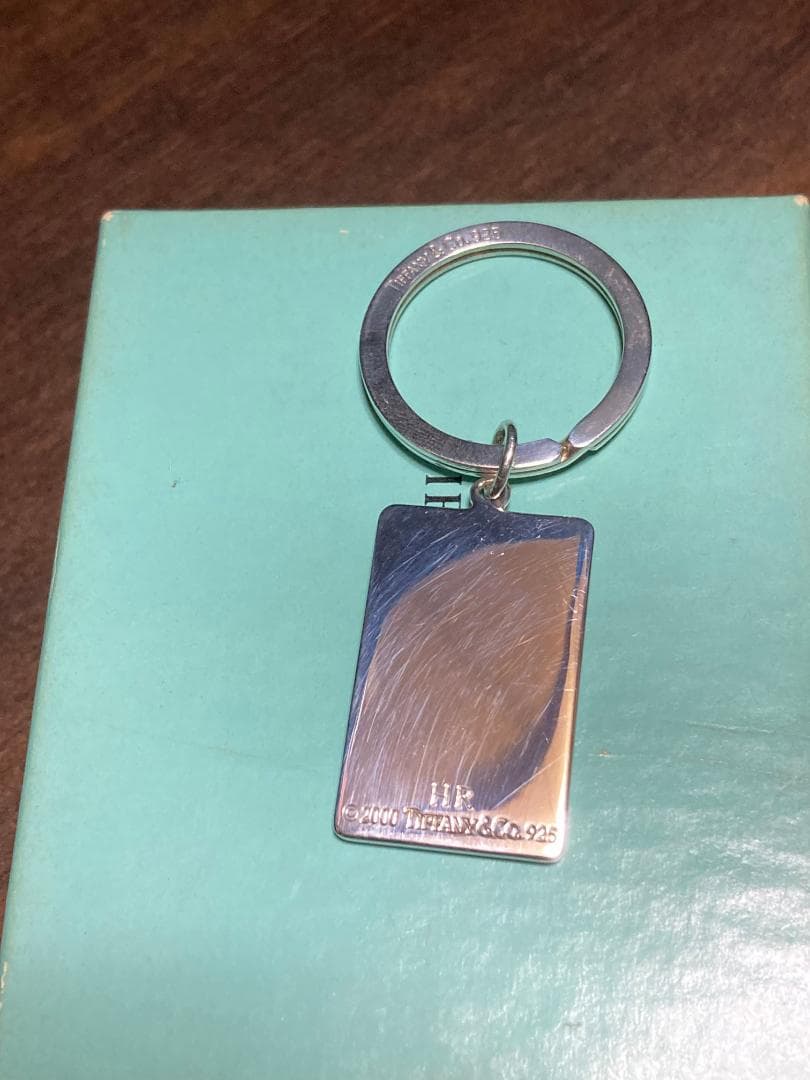 美品 ティファニー ウェルカム キーリング キーホルダー シルバー925