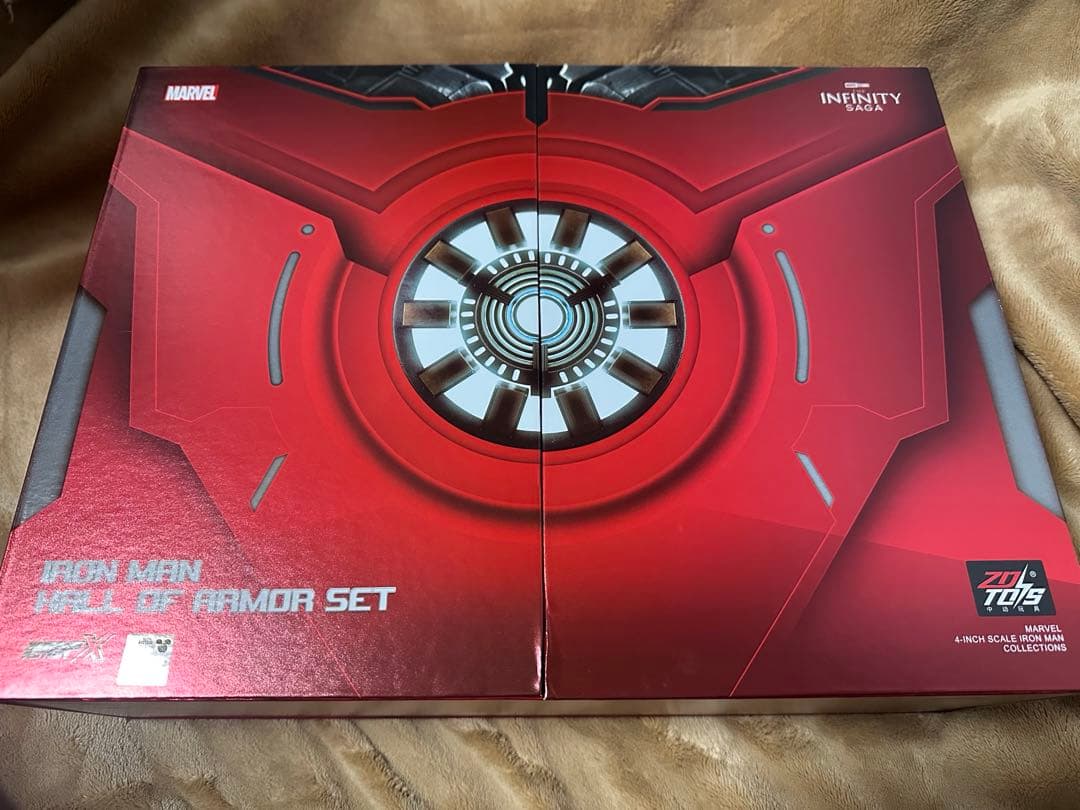 ZDTOYS アイアンマン ７体セット（マーク1～7）ホール・オブ・アーマー付き
