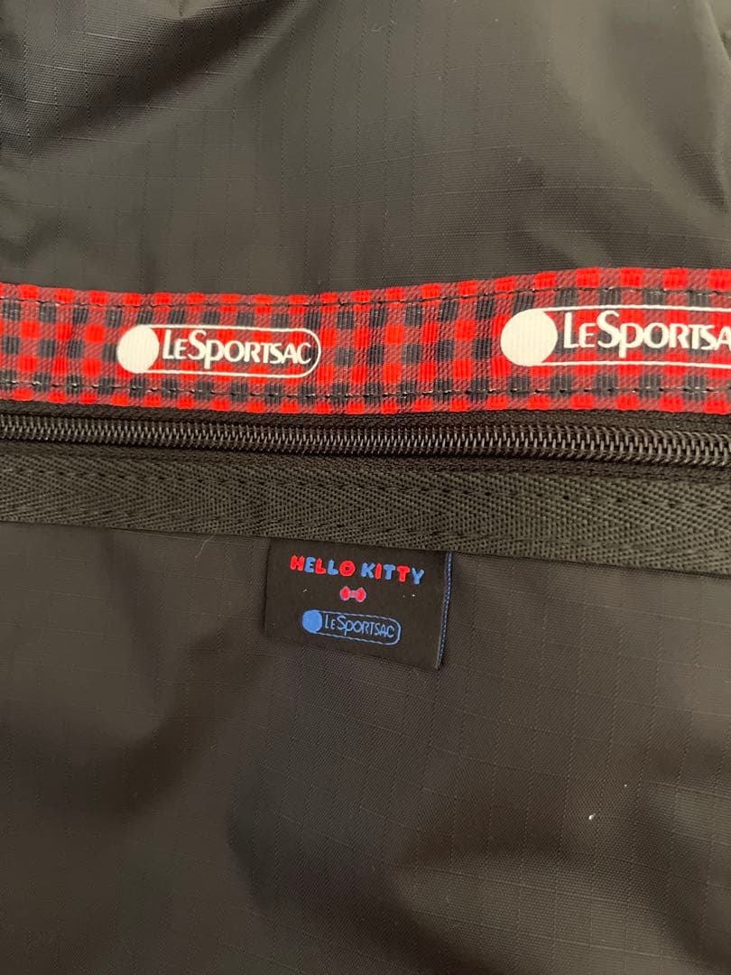 LeSportsac Hello Kitty ボストンバッグ ブラック 大きめ