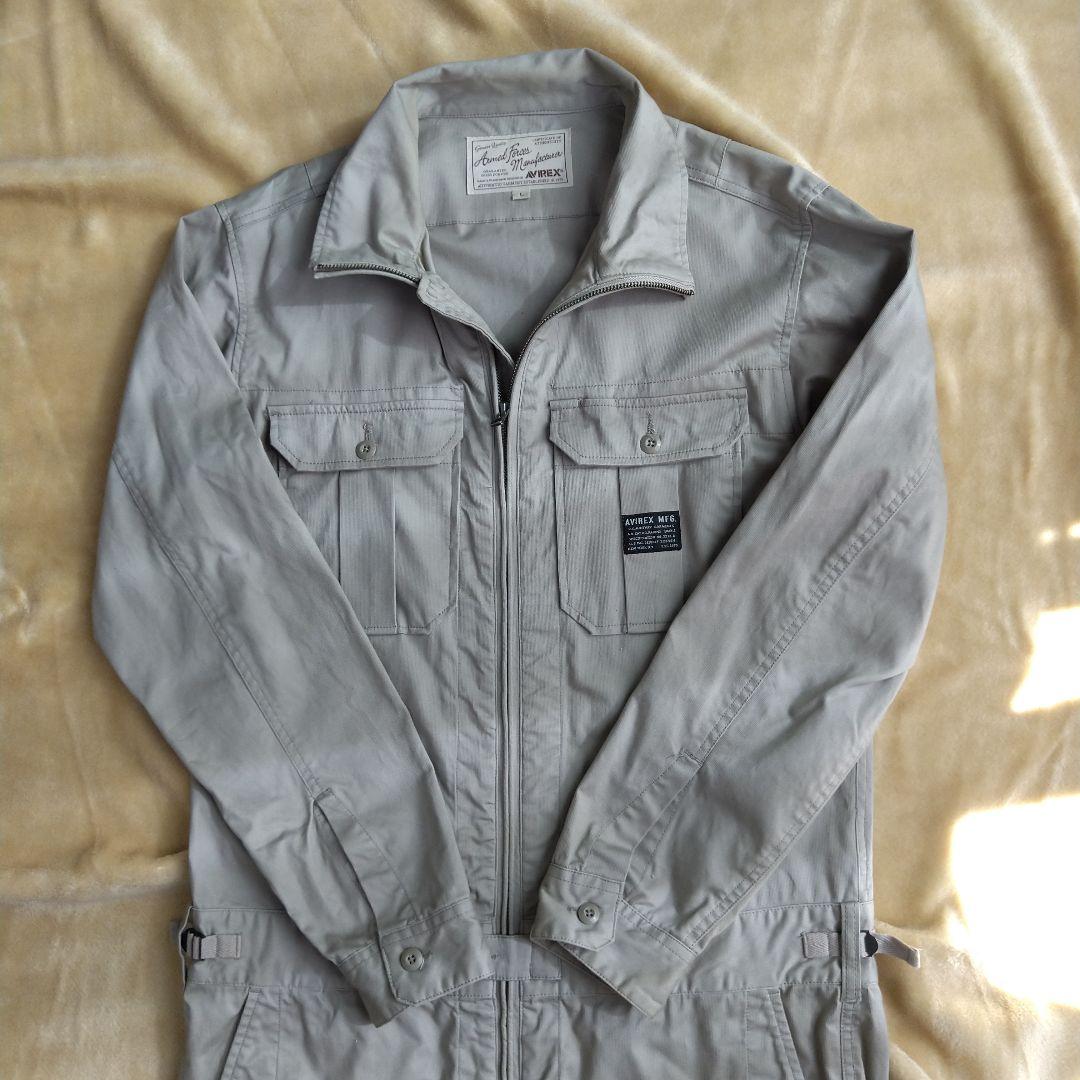小*将様 超美品 AVIREX L ツナギ ミリタリー アウトドア キャンプ サ