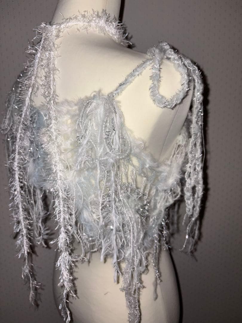 ハンドメイド　ニット　キャミソール( )✩‧₊