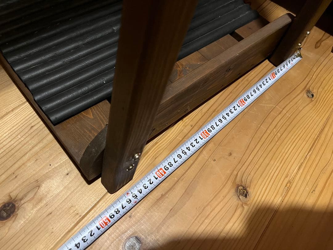 波*郎様 木製サーフボードラック