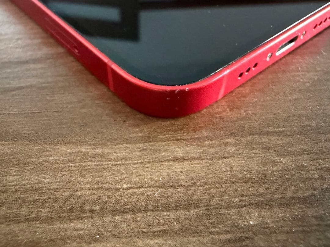 iPhone12 64GB 赤　バッテリー80% SIMフリー 初期化済み