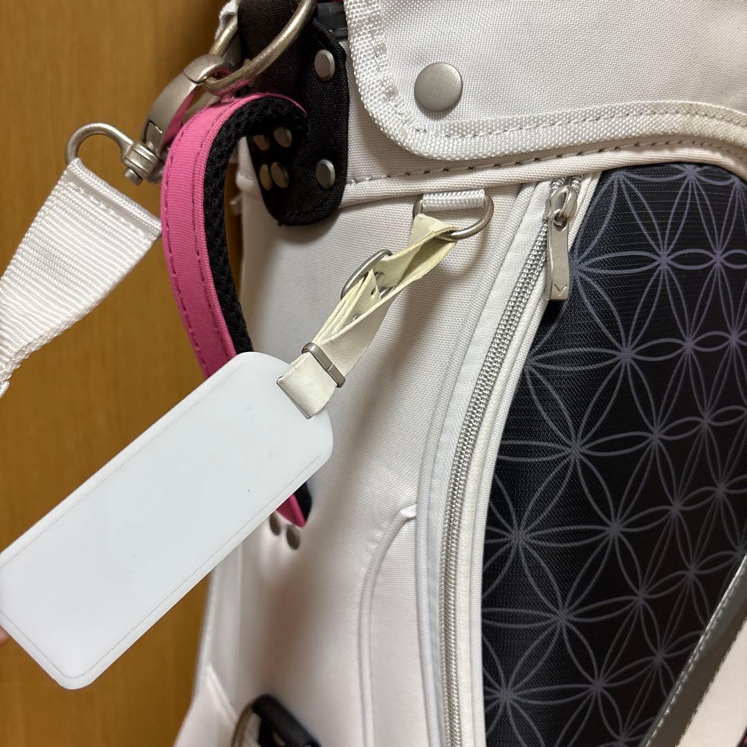 ゆ*ゃ様 キャロウェイ キャディバッグ レディース Solaire ホワイト×ピ