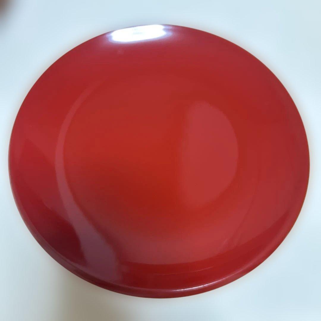 【ココ】琉球漆器　松竹梅　丸型菓子器　皿