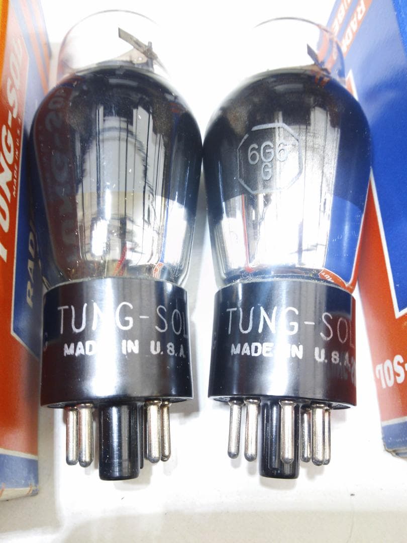 真空管 6G6G TUNG-SOL USA ２本