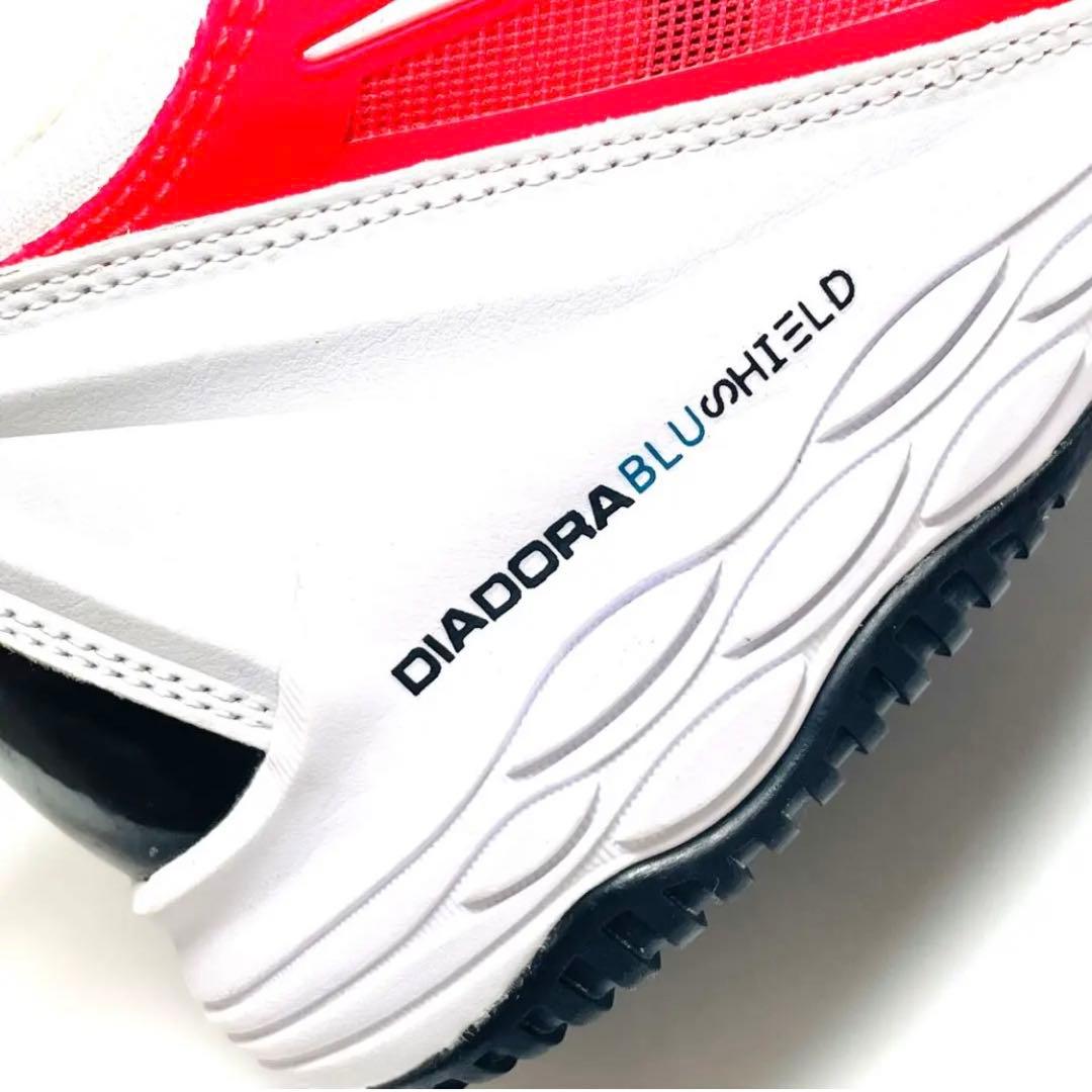 入手困難 ディアドラ スピード ブルーシールド フライ2 テニスシューズ 美品