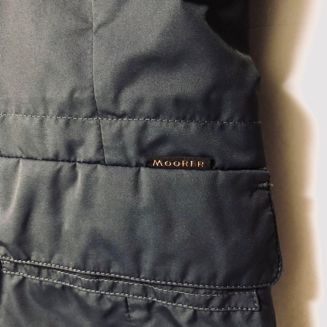 MOORER ムーレー ナイロンジャケット 52サイズ ZED-KM グレー
