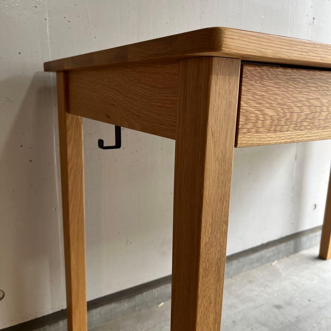 超美品★無印 木製デスク オーク材
