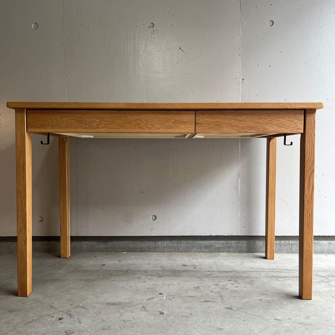 超美品★無印 木製デスク オーク材