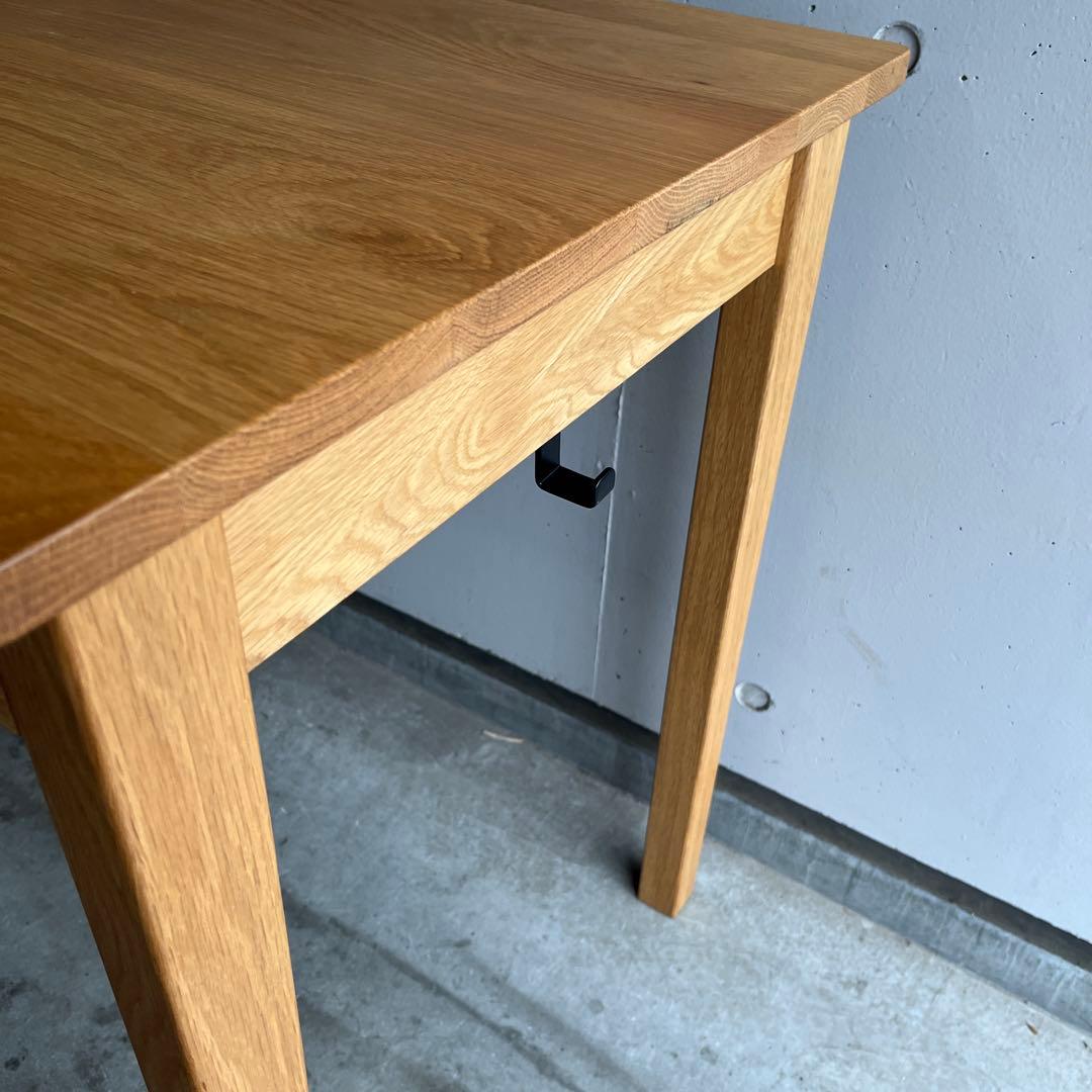 超美品★無印 木製デスク オーク材