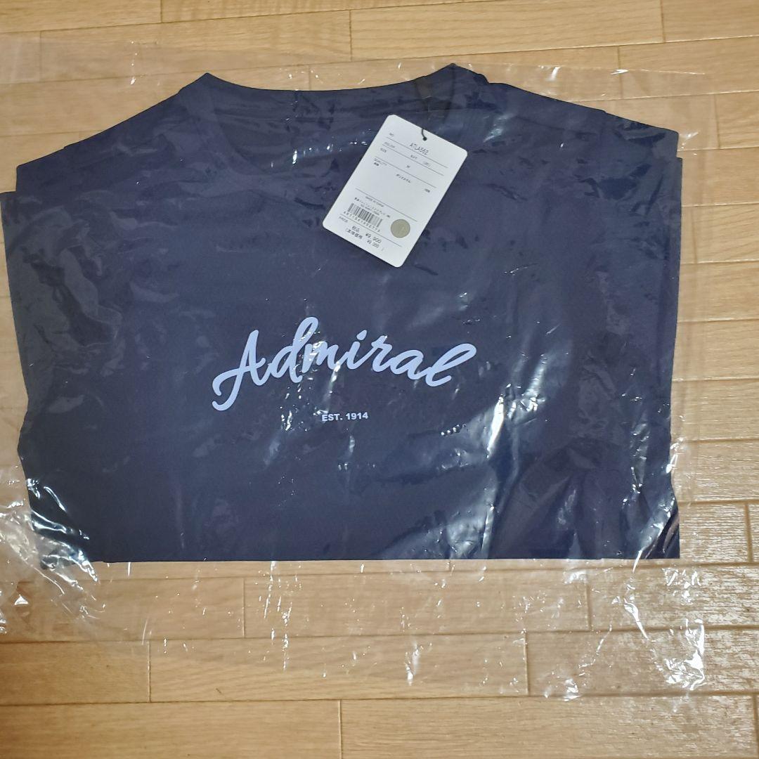 2025秋冬　Admiral ネイビー Tシャツ M ATLA562