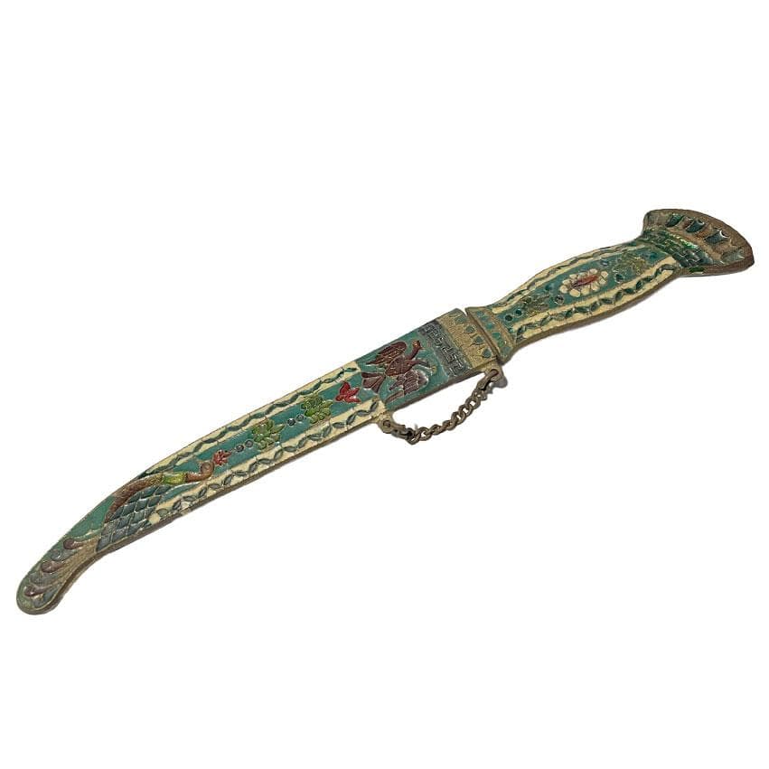 真鍮製 SOLID BRASS 真鍮無垢 フランス 80年代 ペーパーナイフ