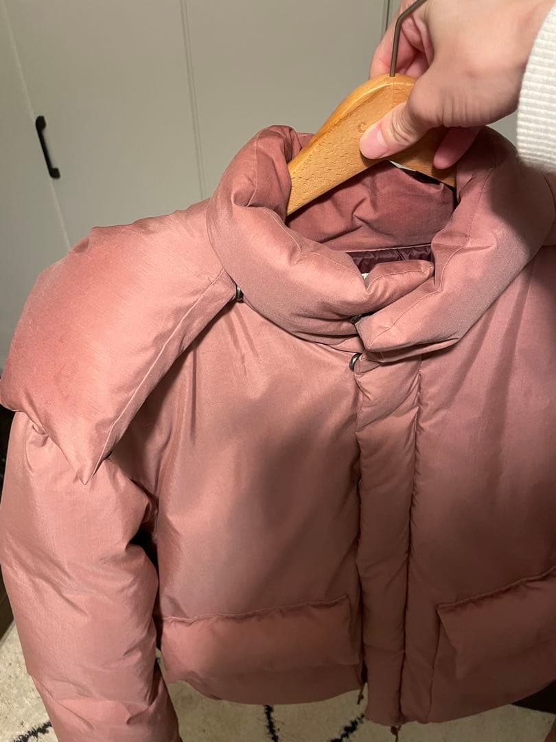 ジャケット・アウター AURALEE LIGHT FINX POLYESTER DOWN JACKET