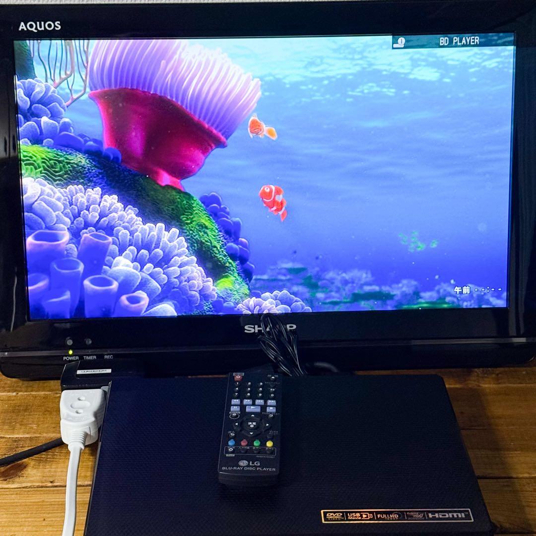 【美品】動作良好◎ LG Blu-rayプレーヤー フルHD BP250