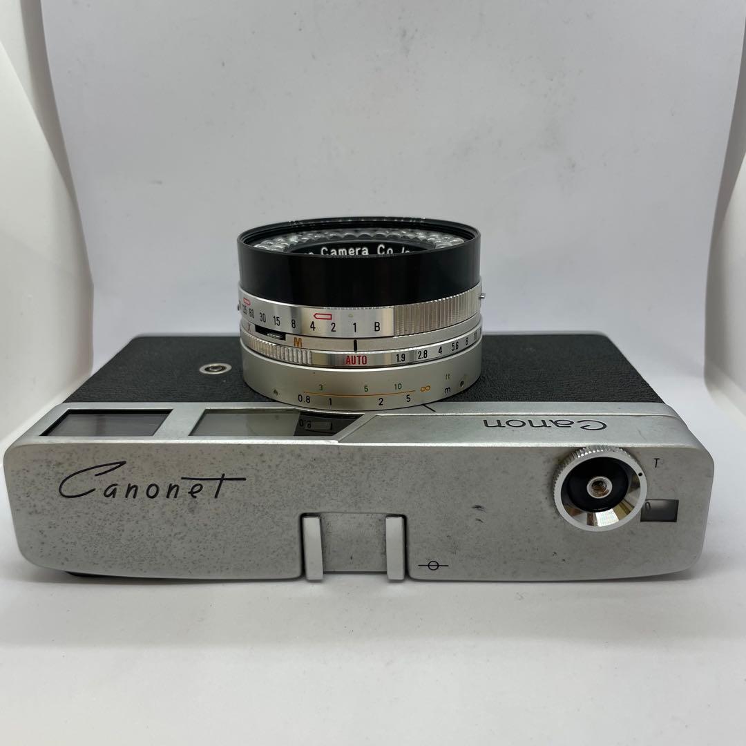 フィルムカメラ Canon FTb + FD 50mm f1.8 + Canon Canonet