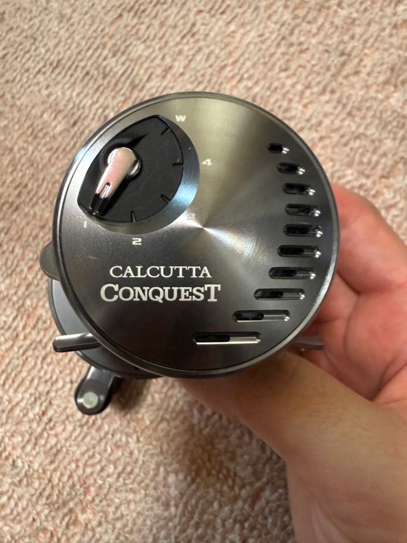 【美品】20カルカッタコンクエスト 200HG +下町スプールAspec