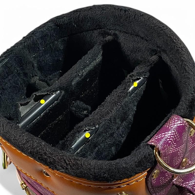 RESURRECTION レザレクション キャディバッグRallina パープル