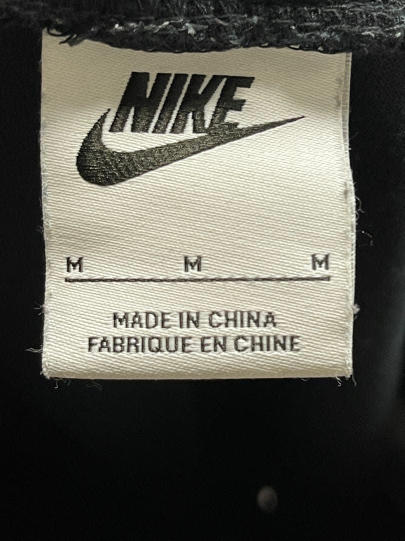 【希少】NIKE クルーネック版 テックフリース セットアップ 黒M 極美品