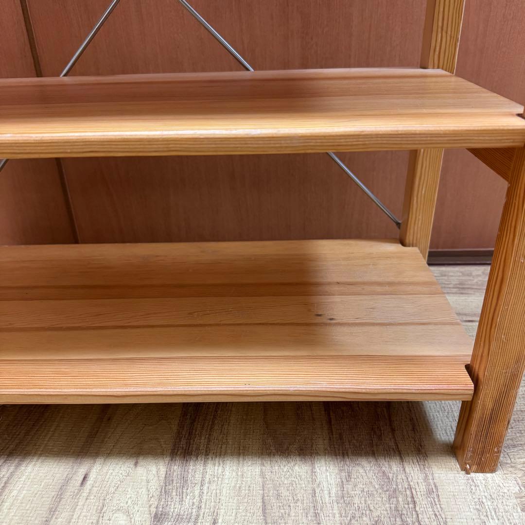 無印良品　パイン材ユニットシェルフ小　 約幅58×奥行26×高さ83cm