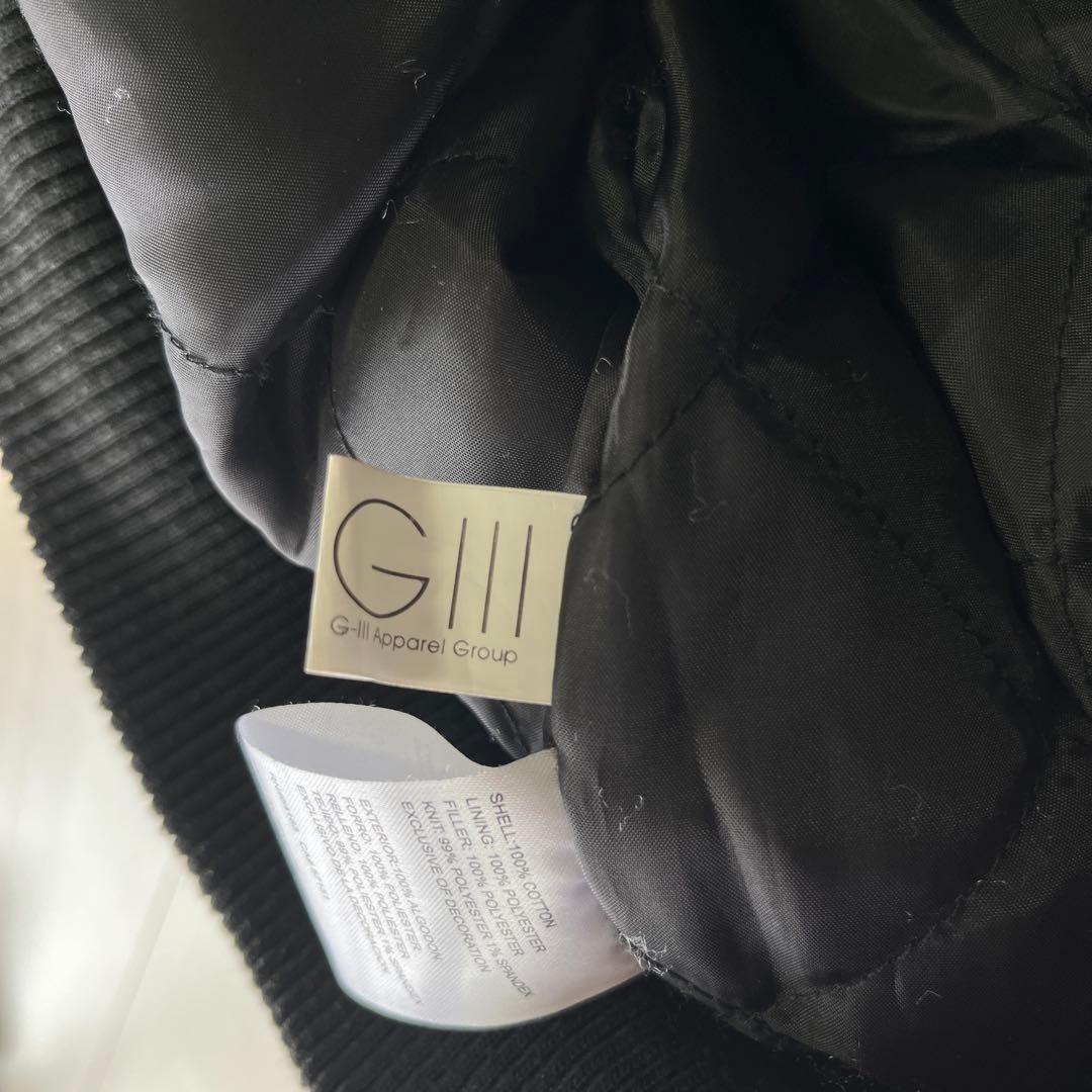 NFLチームロゴ刺繍スタジャン